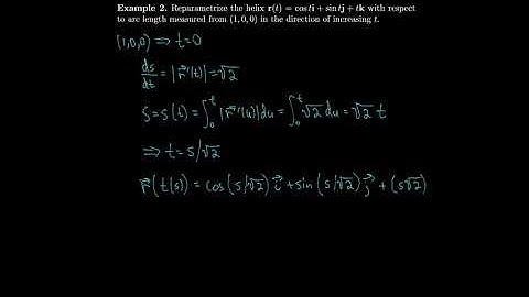 Calculus 13.3 Arc Length and Curvature