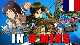 The Attack of the Titans (S1) IN 9 MINUTES - GIGGUK FR - RE: TAKE