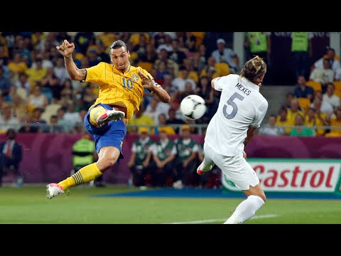 Zlatan Ibrahimovic - Snyggaste landslagsmål / Beautiful goals (Swedish national team) - TV4 Sport