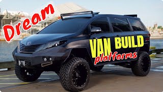 Dream Van Build Platforms of Xplorer Steve