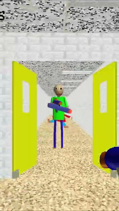 Baldi loves nerf guns REMASTERED (Baldi's Basics)
