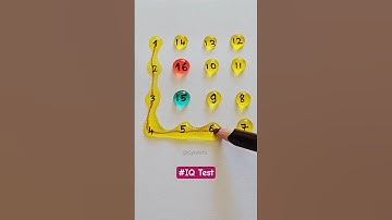 Connecting the Numbers 1 to 16 #drawing #line #maths #quiz #shorts #cynarts