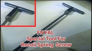 FN FAL Buttstock Tool For Recoil Spring Screw