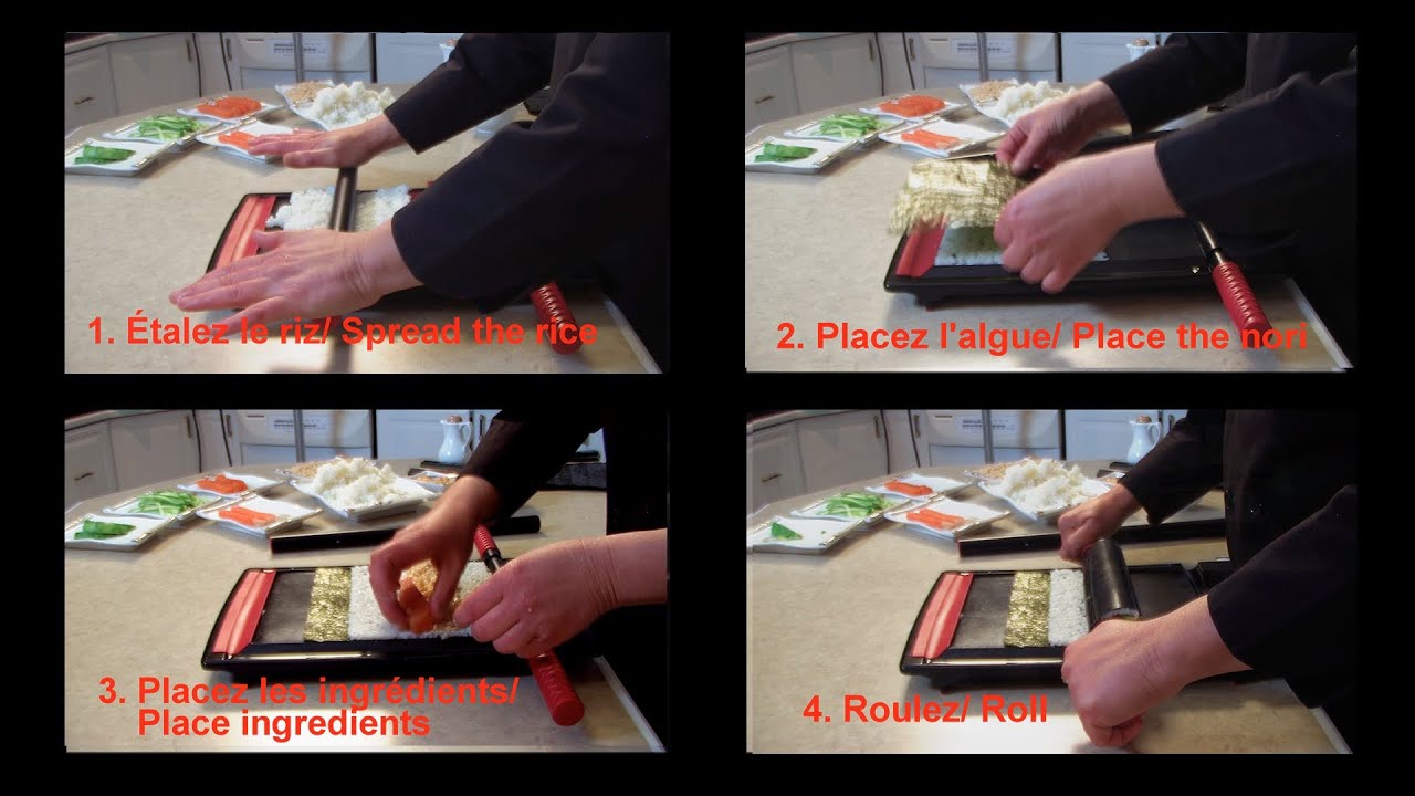  Sushi Making Kit by Yomo Sushi - Sushi in 4 easy steps: Home &  Kitchen