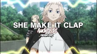 She Make It Clap - Tory Lanez Freestyle Edit Audio