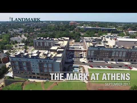 The Mark at Athens Drone Tour | UGA Off Campus Student Living
