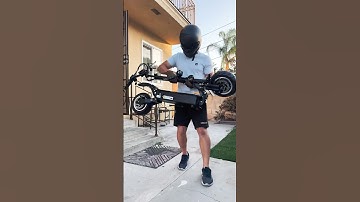 Ultra Portable 55mph E-Scooter! 🛴⚡️