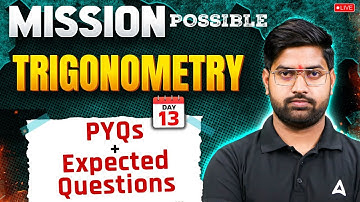 Mission Possible | Class 10 Trigonometry | PYQs+ Expected Question By Anand Sir