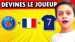 Je Dois DEVINER Le Joueur De FOOTBALL