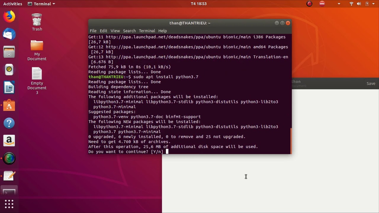 ubuntu download thai  New 2022  Ubuntu - Cài đặt python phiên bản mới nhất