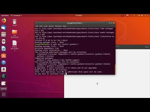 Video: Làm cách nào để cài đặt Python 2 trên Ubuntu?