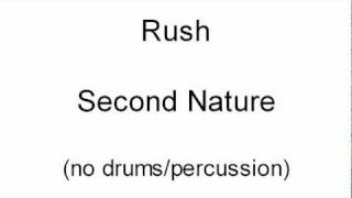 Rush - Second Nature no drums/percussion