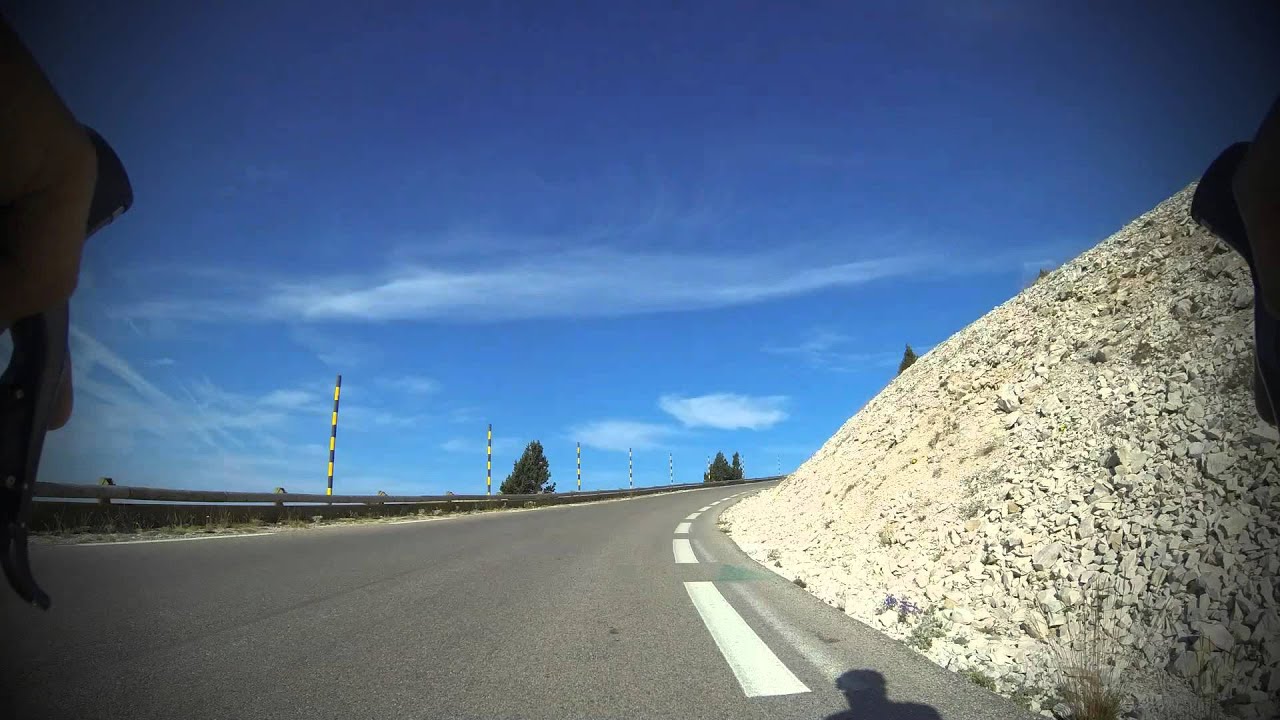 Mont Ventoux from Bedoin - time lapse
