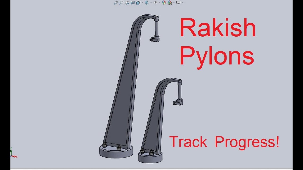 Suspended Train 4C Pylons and Tracks - YouTube