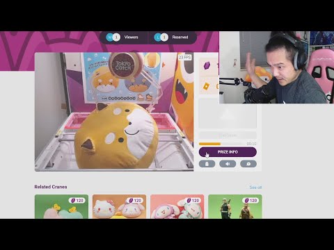 Trying to Win Big at online Crane Game - TOKYO CATCH