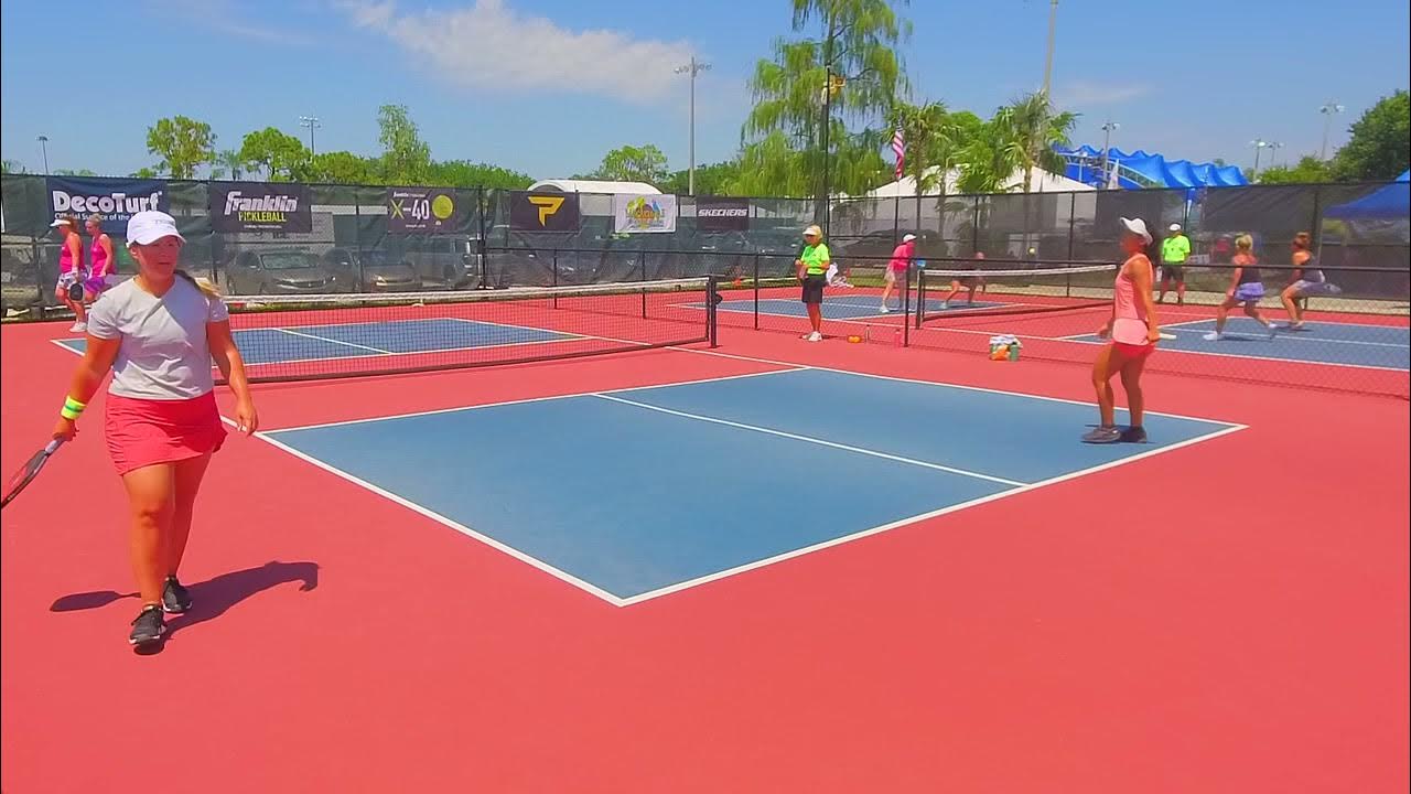 2021 Minto US Open Pickleball Championship Women’s Doubles 1st round 19