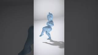 Base Female Chubby Boby Ready T Pose Rigged Character - AI Rigged 3D Character