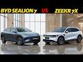2026 Zeekr 7 X vs BYD Sealion 7 – Which Electric SUV Is Better?