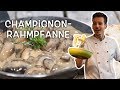 Vegane Champignon-Rahmpfanne  • Ernährungswissenschaftlich optimiert