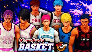 KUROKO NO BASKET WINTER CUP TOURNAMENT In NBA 2K21! (True Zone, Phantom Shot, Perfect Copy)
