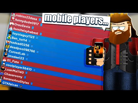 I Joined A Mobile Server On Pc And I Raged Arsenal Roblox Youtube - arsenal leaderboard roblox