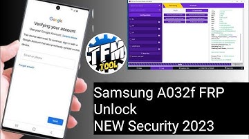 SAMSUNG A032F A03 CORE FRP REMOVE WITH TFM TOOL NEW SECURITY JUST 1 CLICK 2023
