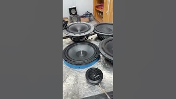 Thumbnail of Good midbass and tweeter for bookshelf speaker or car audio
