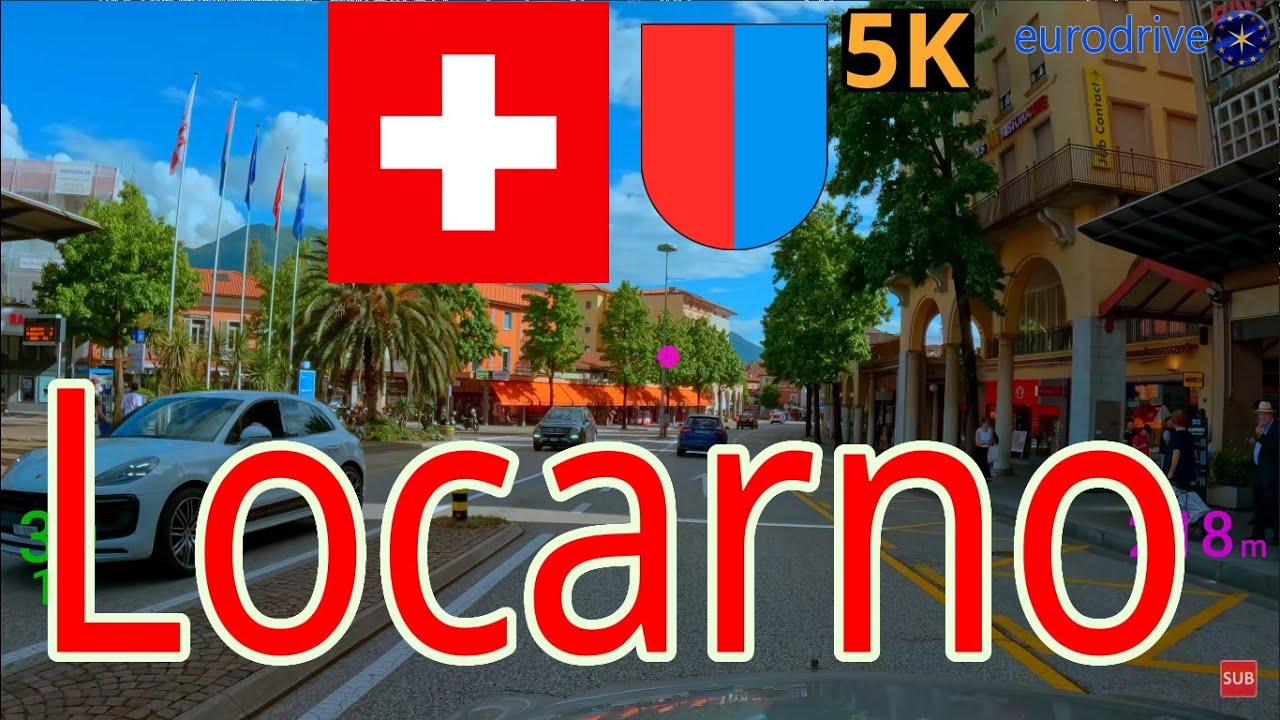 Швейцарія 🇨🇭Ticino 🚘 мандруємо з Беллінцони у Локарно