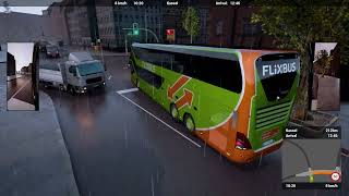 Fernbus Simulator  Rainy Day Driving in Germany