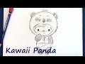 How to Draw a Manga Panda Bear - Step by Step for Beginners