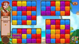 Lost island match 3 blast adventure level 32 MYSTERY ISLAND HD 1080P screenshot 3