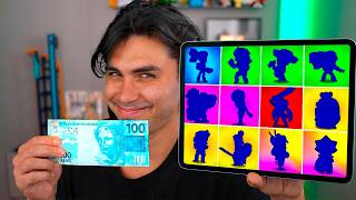 O QUE 100 REAIS LIBERA EM DIFERENTES CONTAS DE BRAWL STARS?