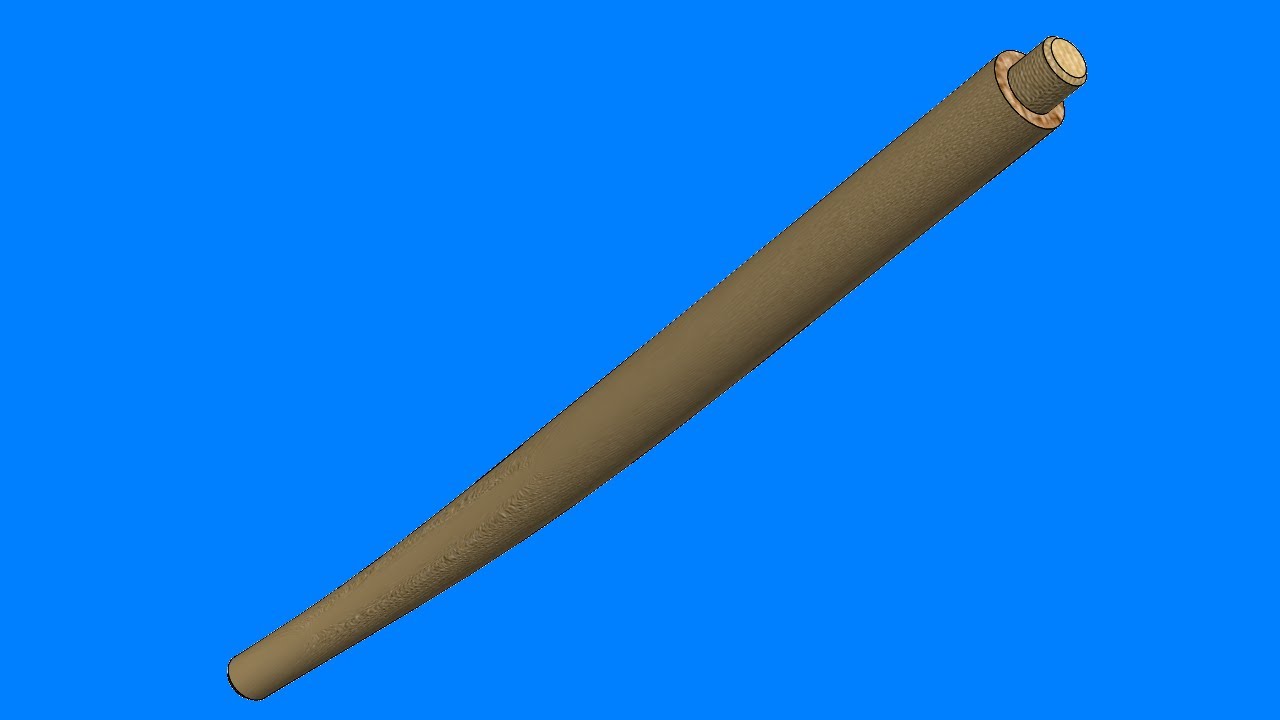 fast269 SolidWorks Tutorial 269: chair leg