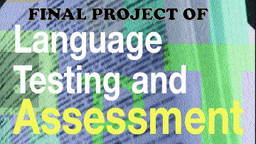 LANGUAGE TESTING FINAL PROJECT (Annisa Prilia Maharani Class of 2018)