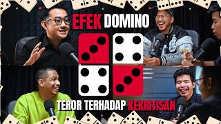 TEROR TERHADAP KEKRITISAN - Efek Domino feat DJ Donny, Delpredro Marhaen, Vidrian Aurelillio