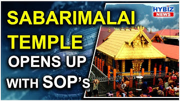 Adhering to COVID-19 Protocols, Devotees Trek Sabarimala, Pray at Lord Ayyappa Temple || Hybiz