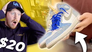 Hyper Royal JORDAN 1s at the Thrift Store!? $20 SNEAKER COLLECTION (Episode 16)