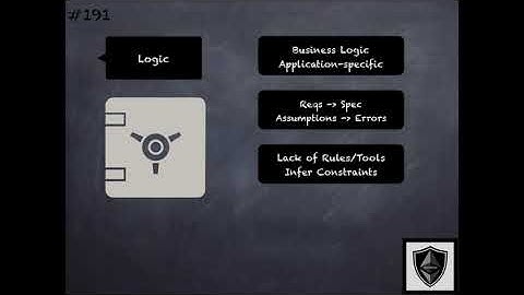 Security Pitfalls & Best Practices 201 (Block 5)