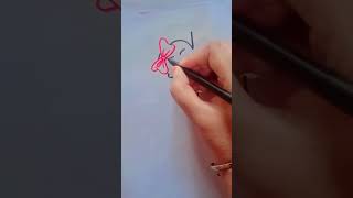 To peek ?| cute girl art drawing shorts short youtubeshorts shortvideo trending viral