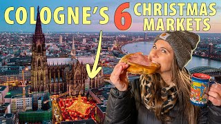 Christmas Market Food Tour in Cologne / Köln Germany - All 6 Christmas Markets! by Mathers On The Map 10,558 views 4 months ago 31 minutes