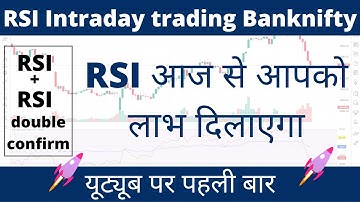 RSI intraday trading strategy Banknifty special | Double RSI confirmation #rsitradingstrategy