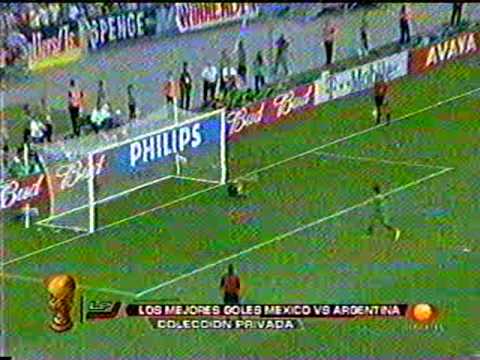 Gol de Pineda  vs argentina confederaciones 2005
