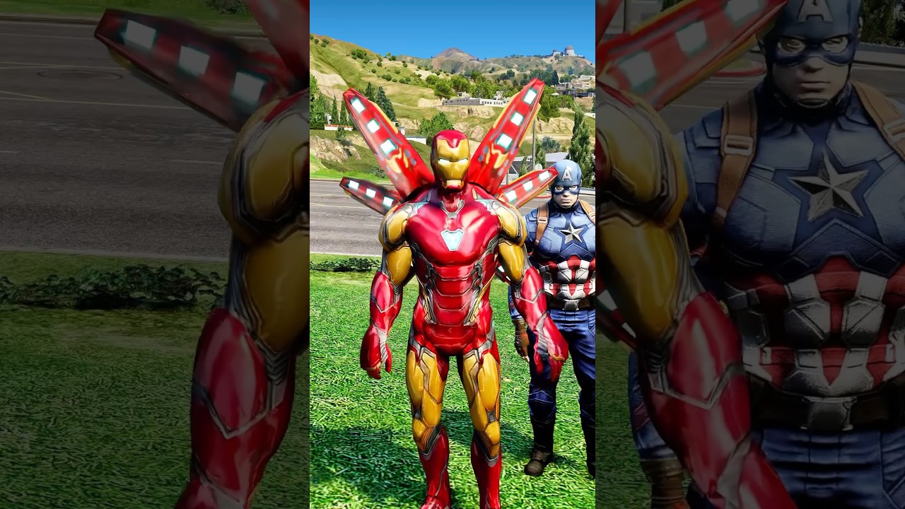 Ironman aur Captain ki ladai ho gyi😱