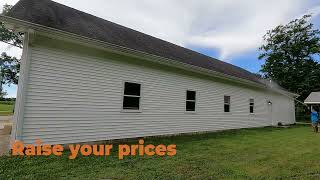 Discover the Hidden Benefits of Raising Prices: Watch Now! by King Of Pressure Washing 986 views 1 year ago 4 minutes, 23 seconds