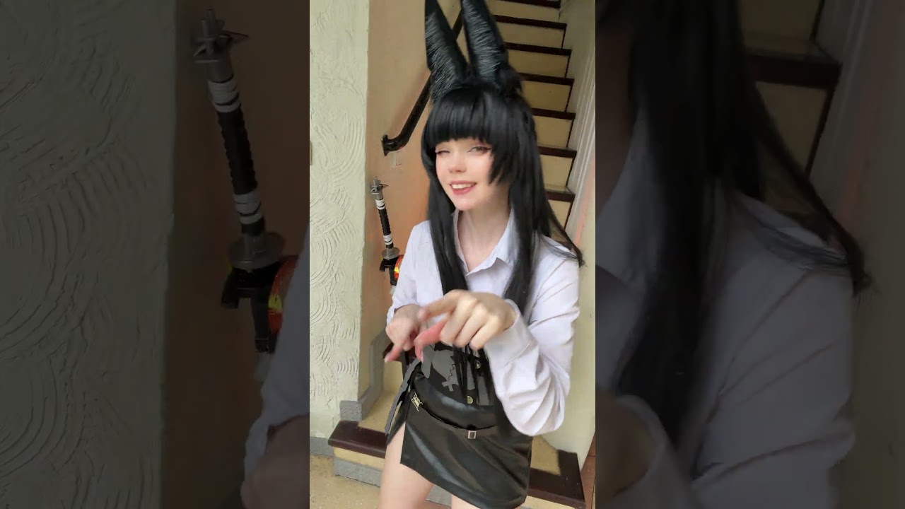 Miyabi try new song #zzz #cosplay #miyabi