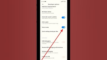 Demo Mode Setting 😱 #shorts #youtubeshorts #demomode #redminote10s
