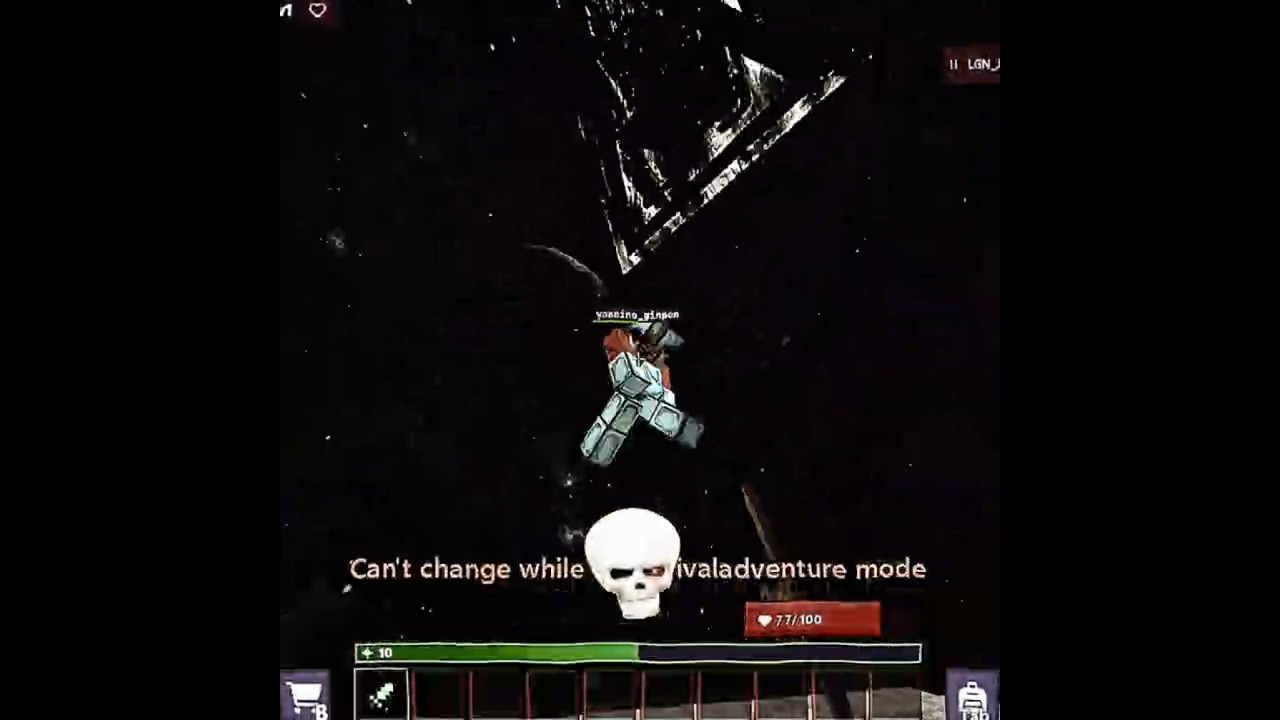 Air combo moment in Bloxd io 