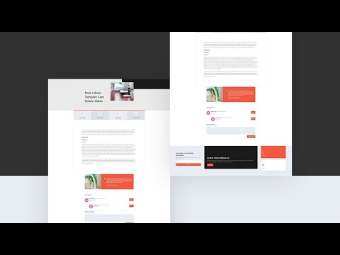 Download a FREE Blog Post Template for Divi’s Interior Design Layout ...
