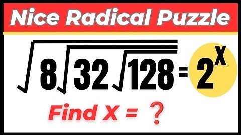 Nice Radical Puzzle 🔥 Solve This Layered Root Equation | Find X | Silent Math Olympiad