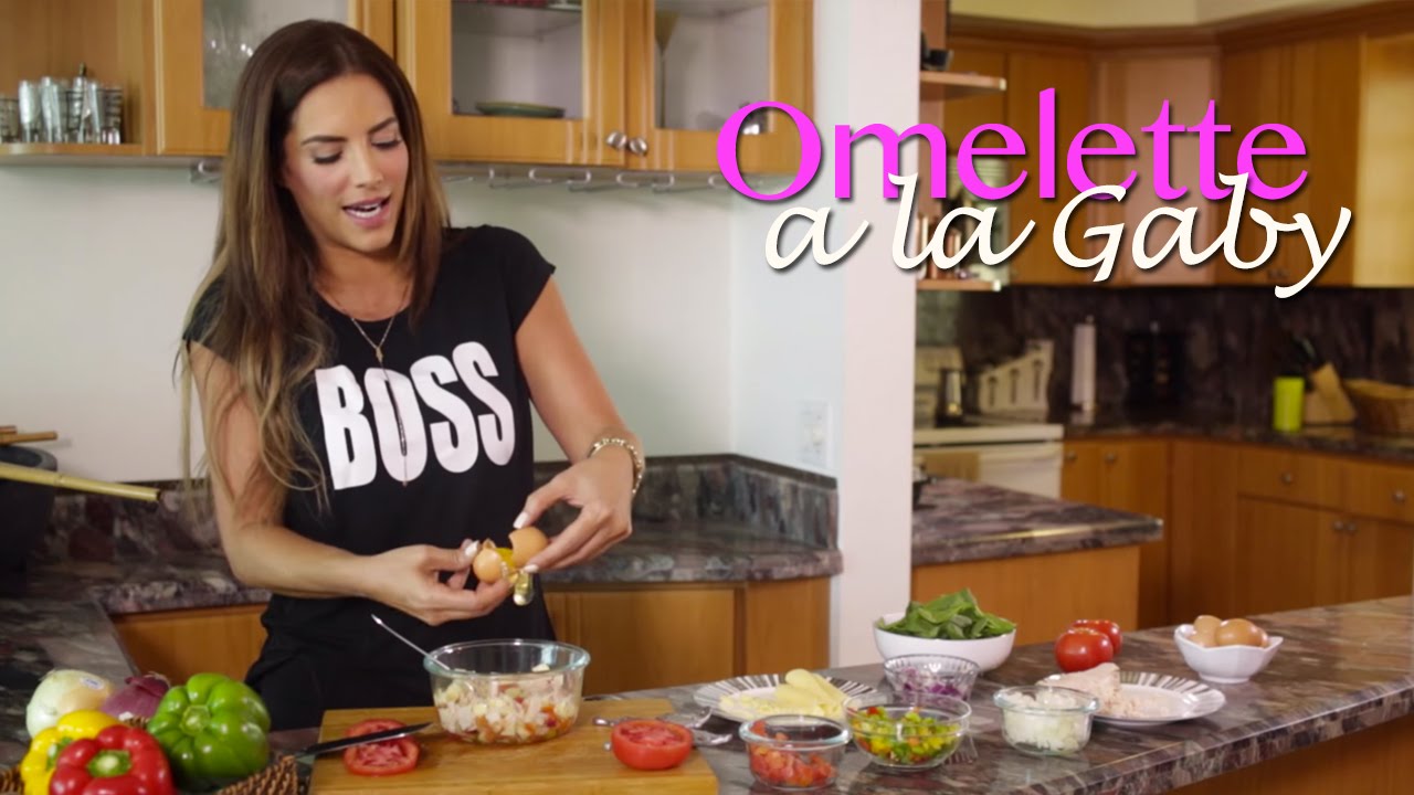 COCINANDO SALUDABLE | OMELETTE A LA GABY